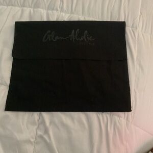 Glam-Aholic Lifestyle Black Clutch Bag